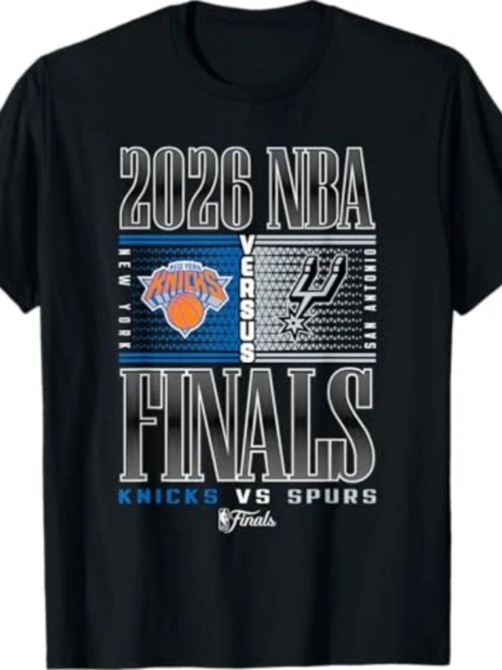 NBA 2026 Finals Knicks vs Spurs T-Shirt
